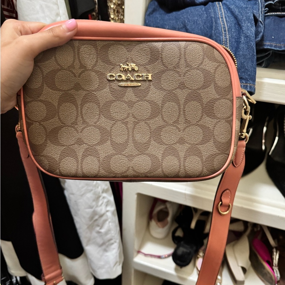 Coach Burgundy Leather Accessory